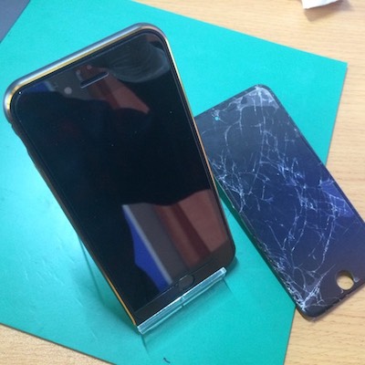 iPhone６ガラス割れ交換後画像